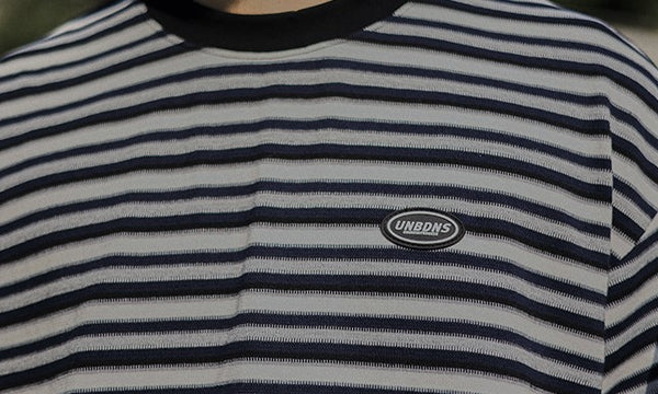 ハーフスリーブボーダーTシャツ【IR731】