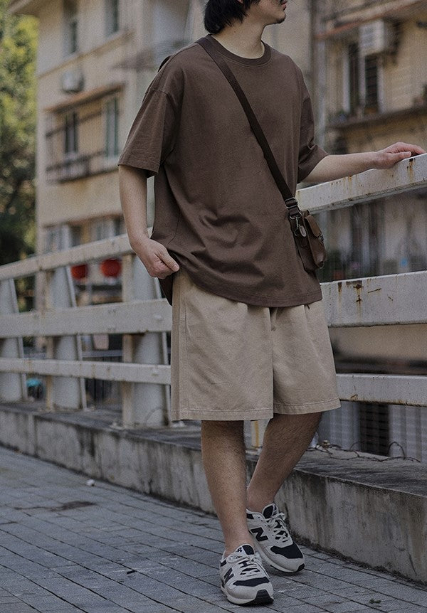 プレーンベーシックTシャツ【IR456】