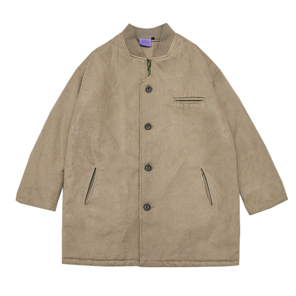 IRUMDROOM/Middle Length Coat/khaki