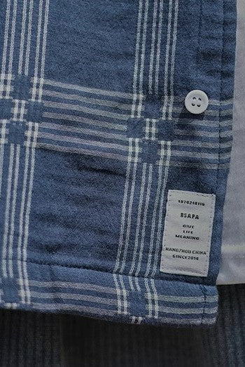 Fashionable check shirt [IR787]