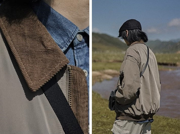 Corduroy hunting jacket [IR838]