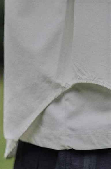 One pocket half sleeve shirt [IR808]