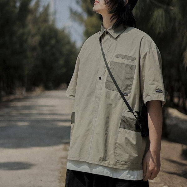 Outdoor pocket shirt [IR761]