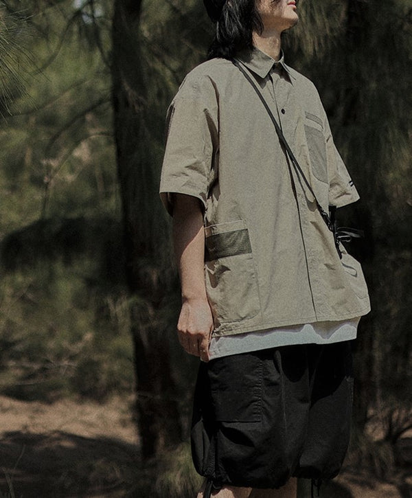 Outdoor pocket shirt [IR761]