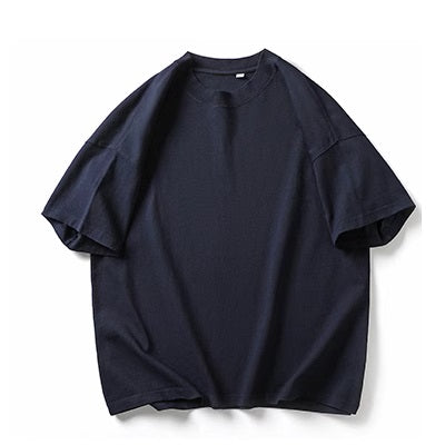 Washed cotton T-shirt [IR820]