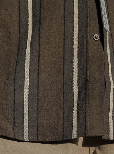 One pocket striped shirt [IR789]