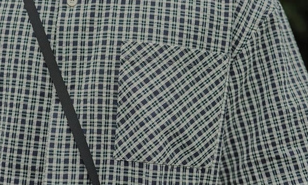 Casual check shirt [IR788]