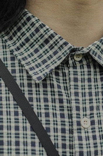 Casual check shirt [IR788]