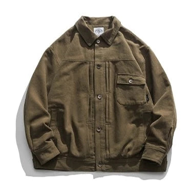 Loose chore jacket [IR429]