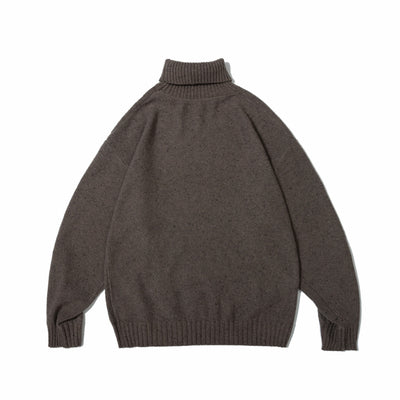 Loose turtleneck sweater [IR862]