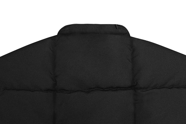 Collarless down jacket [IR864]