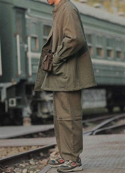 Multi-pocket jacket [IR370]