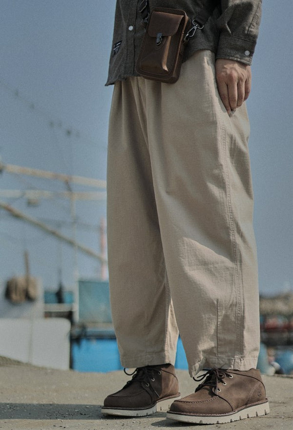 Wide tapered pants [IR316]