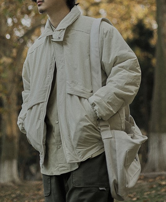 Stand collar winter jacket [IR400]