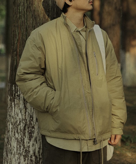 Casual zip blouson [IR404]