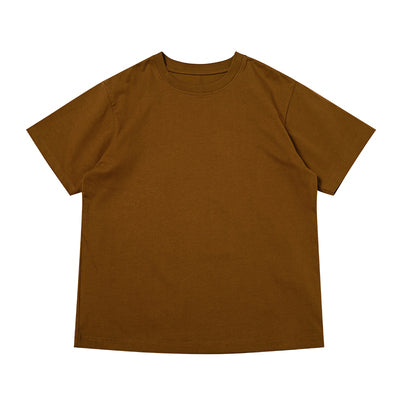 Round neck cotton T-shirt [IR461]