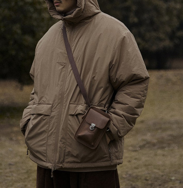 Inner cotton hood jacket [IR680]