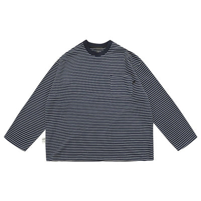 Long sleeve pocket T-shirt [IR567]