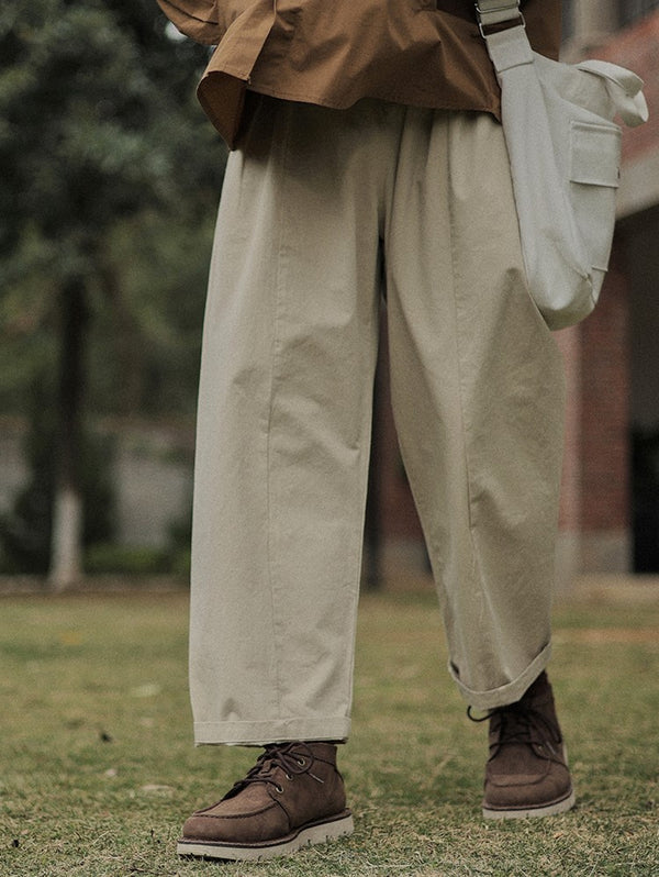 Wide leg long pants [IR421]