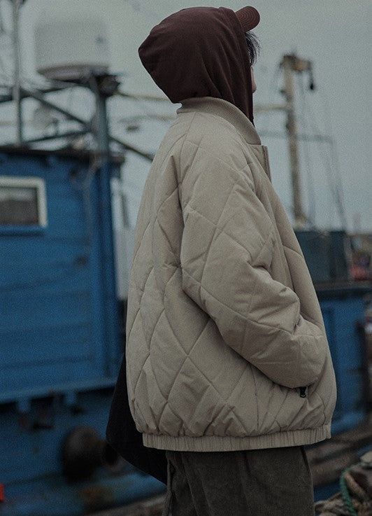 Quilted zip jacket [IR368]