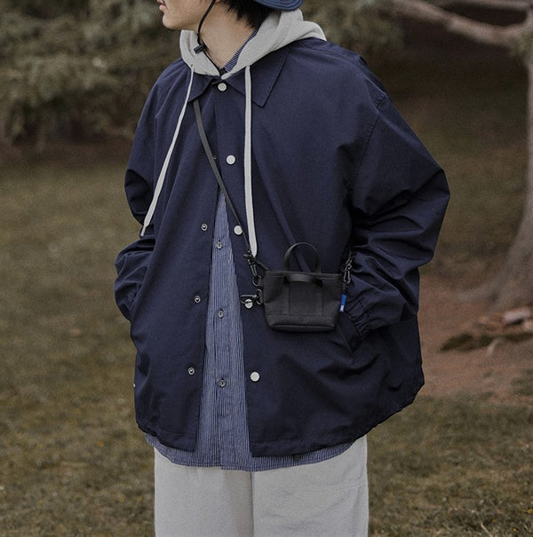 Casual button windbreaker jacket [IR573]