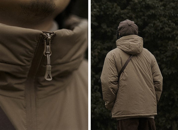 Inner cotton hood jacket [IR680]