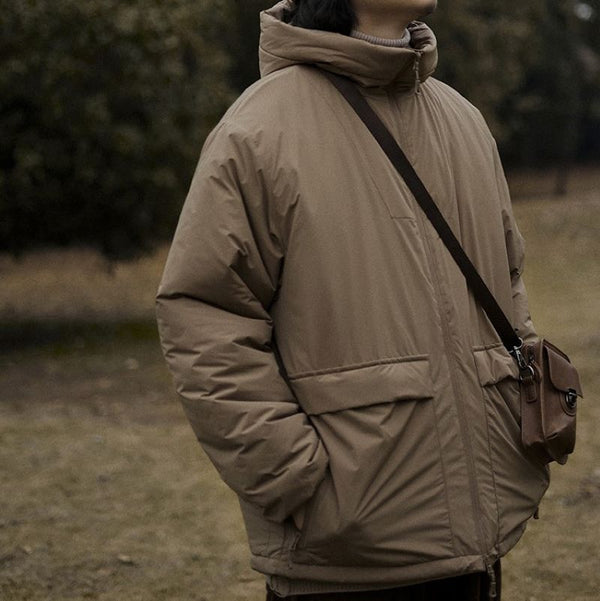 Inner cotton hood jacket [IR680]