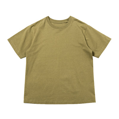 Round neck cotton T-shirt [IR461]