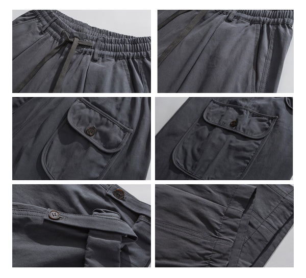 Loose straight casual pants [IR393]