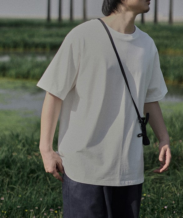 Basic plain T-shirt [IR511]