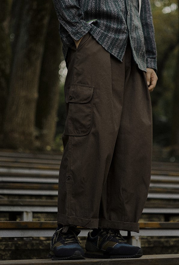 Loose straight casual pants [IR393]