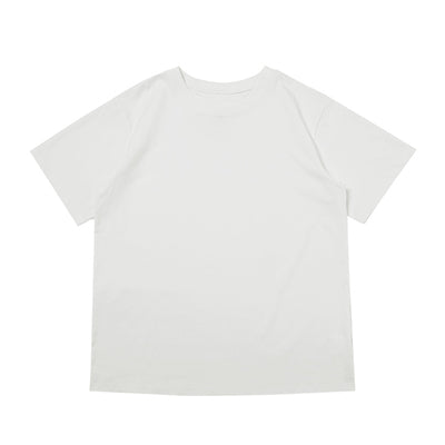 Round neck cotton T-shirt [IR461]