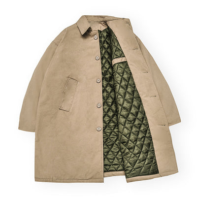 Quilted lining coat [IR385]