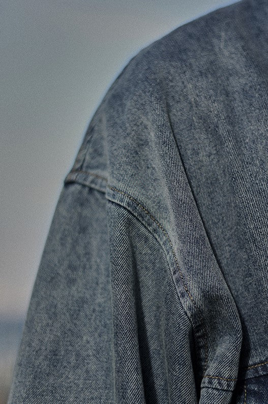 Washed denim jacket [IR700]