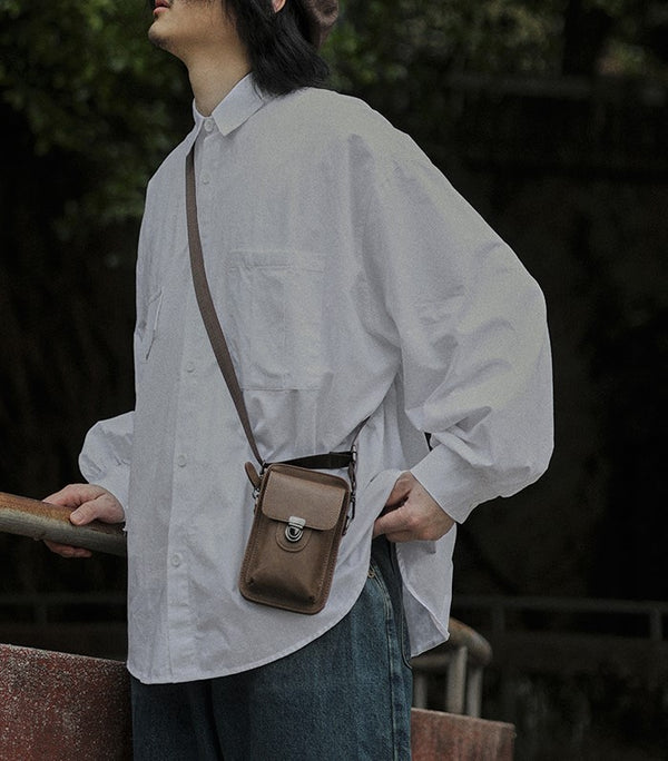 Lantern sleeve loose shirt [IR713]