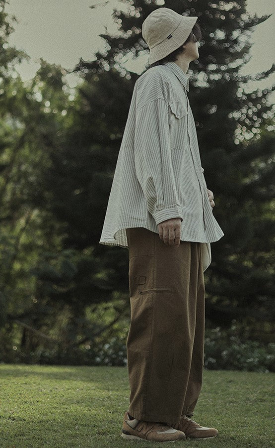 Wide leg loose pants [IR428]