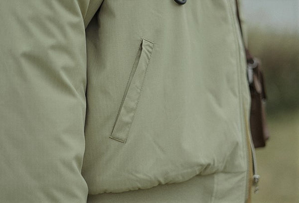 Multi-pocket zip blouson [IR383]