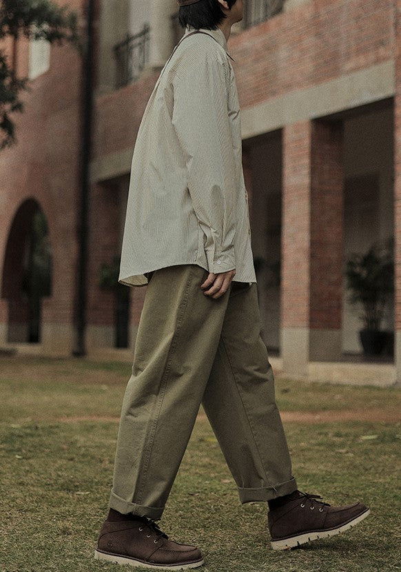 Casual loose straight pants [IR422]