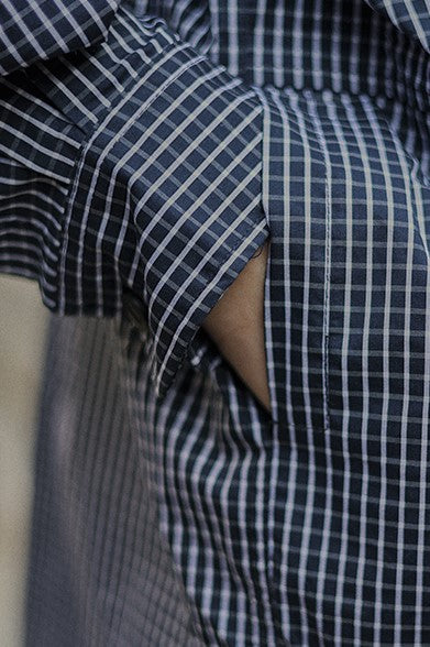 Graph check shirt [IR684]