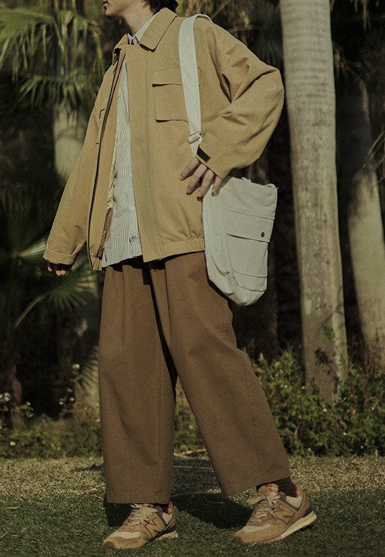 Wide leg loose pants [IR428]