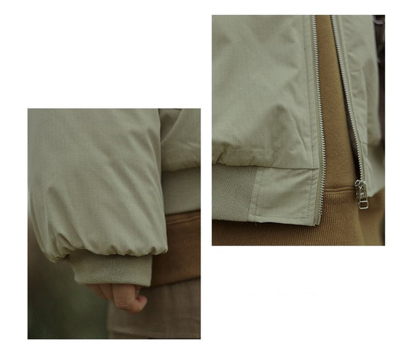 Multi-pocket zip blouson [IR383]