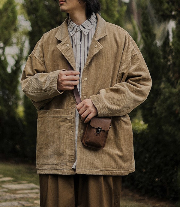 Corduroy loose jacket [IR692]