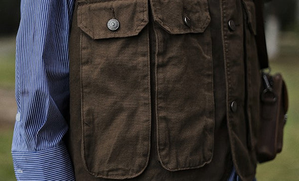 Multi-pocket touring vest [IR719]