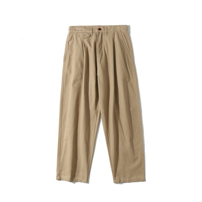 Loose straight pants [IR364]