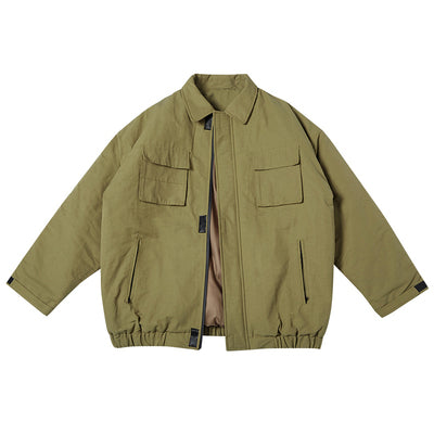 Multi-pocket zip jacket [IR407]