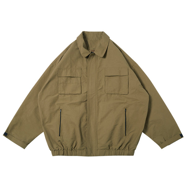 Multi-pocket casual jacket [IR303]