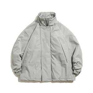 Stand collar jacket [IR373]