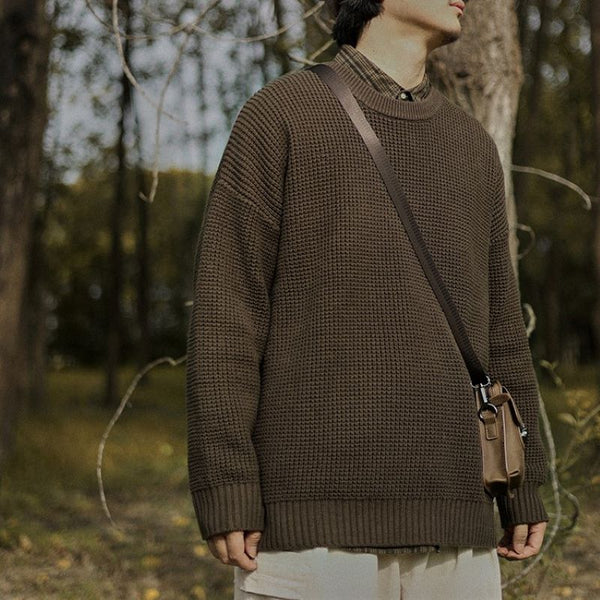 Basic loose sweater [IR601]