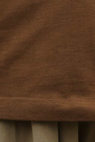 Basic plain T-shirt [IR511]