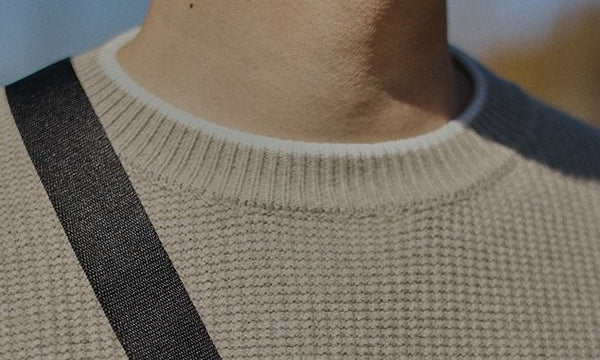 Round neck loose sweater [IR636]